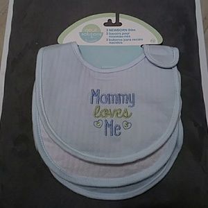 3pack newborn bibs